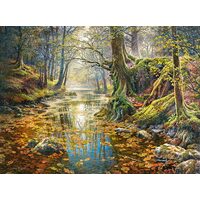 Puzzle Castorland – Reminiszenz an den Herbstwald, 2000 Teile