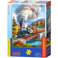 Puzzle Castorland - Train Crossing, 200 Teile