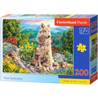 Puzzle Castorland - New Generation, 200 Teile