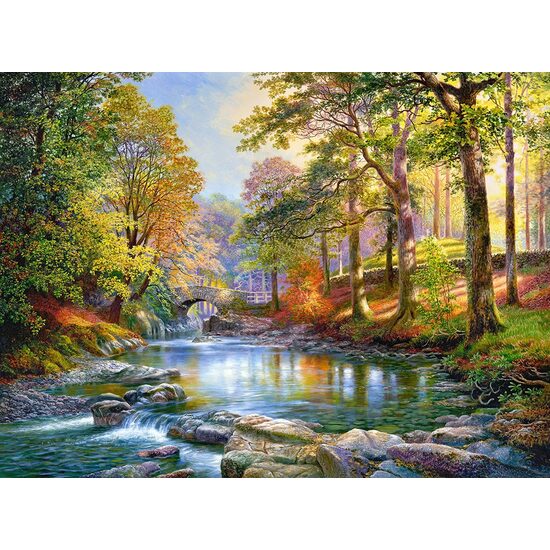 Puzzle Castorland - Entlang des Flusses, 3000 Teile