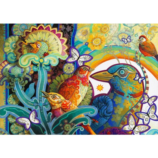 Puzzle Bluebird - Galchutt David: Korb des Paradieses, 1000 Teile