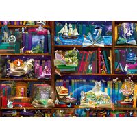 Puzzel Bluebird - Bibliotheekavonturen in lezen, 1000 stukjes