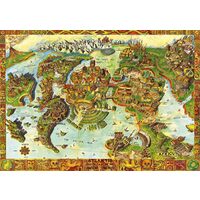 Puzzel Bluebird - Atlantis Centrum van de Oude Wereld, 1000 stukjes