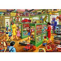 Bluebird-puzzel - Steve Crisp: speelgoedwinkelinterieurs, 1000 stukjes