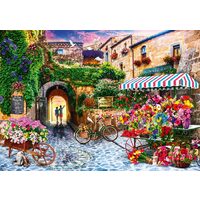 Puzzel Bluebird - De Bloemenmarkt, 1000 stukjes