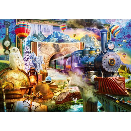 Puzzle Bluebird - Voyage magique, 1000 pièces