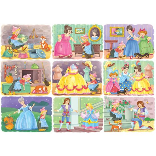 Puzzle Bluebird - Aschenputtel, 100 Teile