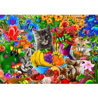 Puzzle Bluebird - Kitten Fun, 100 Teile