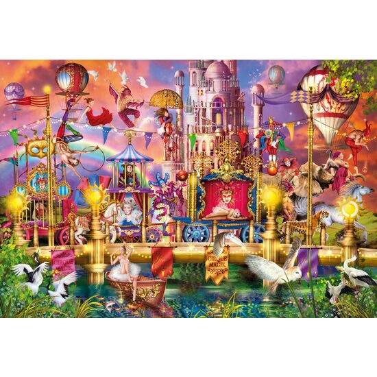 Puzzle Clementoni - Ciro Marchetti: Der Zirkus, 2000 Teile