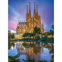 Puzzle Clementoni - Sagrada Familia, Barcelona, 500 Teile