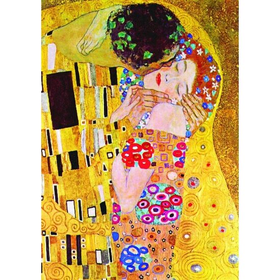 Puzzle Goldpuzzle - Gustav Klimt: Der Kuss, 1000 Teile
