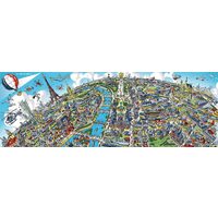 Panoramapuzzle Schmidt - Stadtbild Paris, 1000 Teile