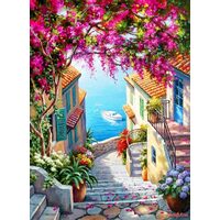 Anatolisches Puzzle - Sung Kim: Treppen zum Meer, 1000 Teile