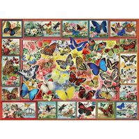 Anatolisches Puzzle - Barbara Behr: Viele Schmetterlinge, 1000 Teile