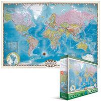 Puzzle Eurographics - World Map, 2000 pieces
