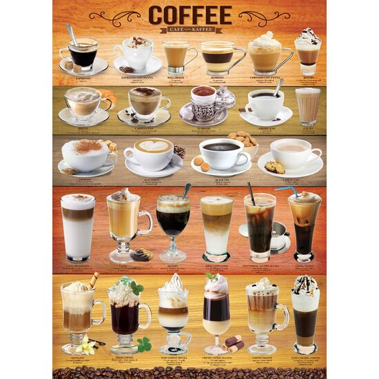 Puzzle Eurographics - Café, 1000 piezas