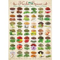 Puzzle Eurographics - Hierbas y especias, 1000 piezas