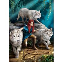 Eurographics Puzzle - Anne Stokes: El poder de tres, 1000 piezas