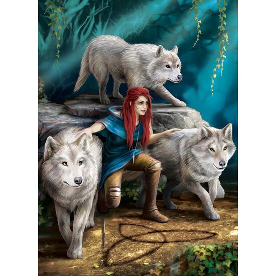 Eurographics Puzzle - Anne Stokes: El poder de tres, 1000 piezas