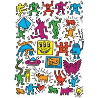 Puzzle Eurographics - Keith Haring: Collage von Keith Haring, 1000 Teile
