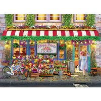 Puzzle Eurographics - Plüschblüten Florist P.Normand, 1000 Teile