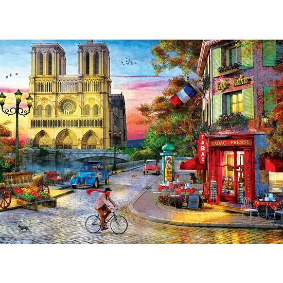 Puzzel Eurographics - Dominic Davison: Notre Dame van Dominic Davison, 1000 stukjes