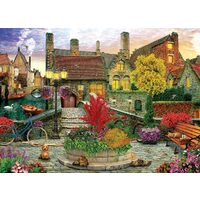 Puzzle Eurographics - Dominic Davison: Old Town Living von Dominic Davison, 1000 Teile