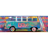 Eurographics Panorama-Puzzle – VW – Love Splash, 1000 Teile
