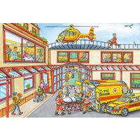 Puzzle Schmidt - Rettungshubschrauber, 100 Teile