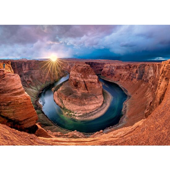 Puzzle Schmidt - Glen Canyon, Horseshoe Bend am Colorado River, 1000 Teile