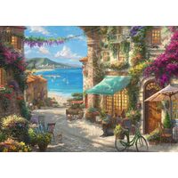 Puzzle Schmidt - Caffè Sulla Riviera Ligure, 1000 pezzi