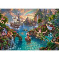 Puzzle Schmidt - Thomas Kinkade: Peter Pan, 1000 pezzi