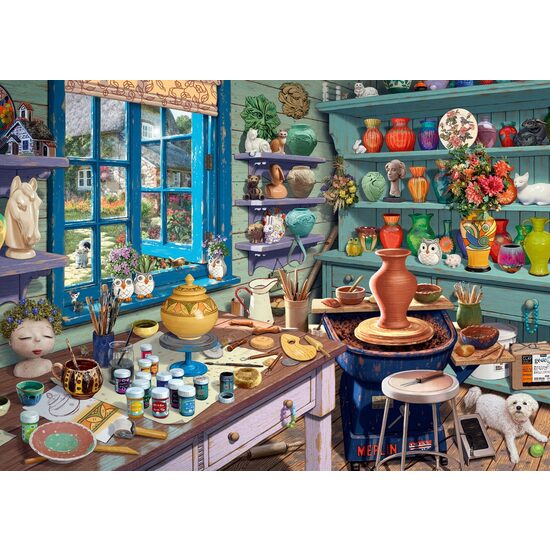Puzzle Schmidt - Steve Read : Studio d'artiste, 1000 pièces