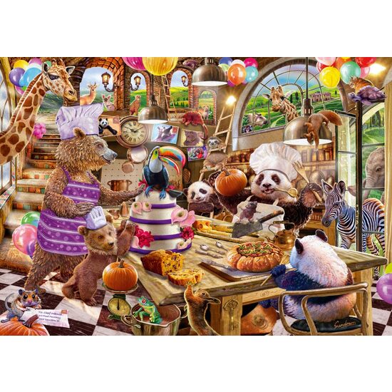 Puzzle Schmidt - Steve Sundram : Chef Mania, 1000 pièces