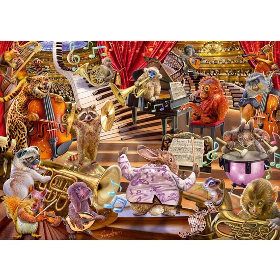 Puzzle Schmidt - Steve Sundram : Music Mania, 1000 pièces