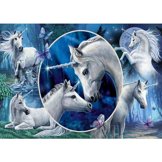 Puzzle Schmidt - Lisa Parker: Charming Unicorns, 1000 pieces