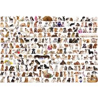 Puzzle Eurographics - Die Welt der Hunde, 2000 Teile