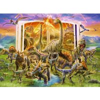 Puzzle Ravensburger - Dino-Wörterbuch, 300 Teile XXL