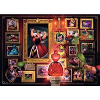 Puzzle Ravensburger - Disney Villainous, Königin der Herzen, 1000 Teile
