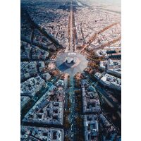 Puzzle Ravensburger - Paris von oben gesehen, 1000 Teile