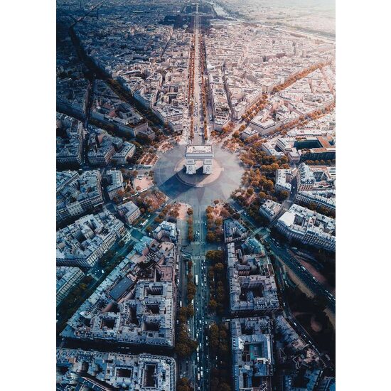 Puzzle Ravensburger - Paris von oben gesehen, 1000 Teile