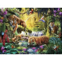 Puzzle Ravensburger - Idylle am Wasserloch, 1500 Teile