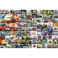 Puzzle Ravensburger - 99 VW Campervan Moments, 3000 Teile