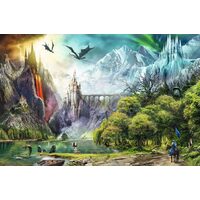 Puzzle Ravensburger - Reign of Dragons, 3000 Teile