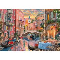 Puzzle Clementoni - Venedig bei Sonnenuntergang, 6000 Teile
