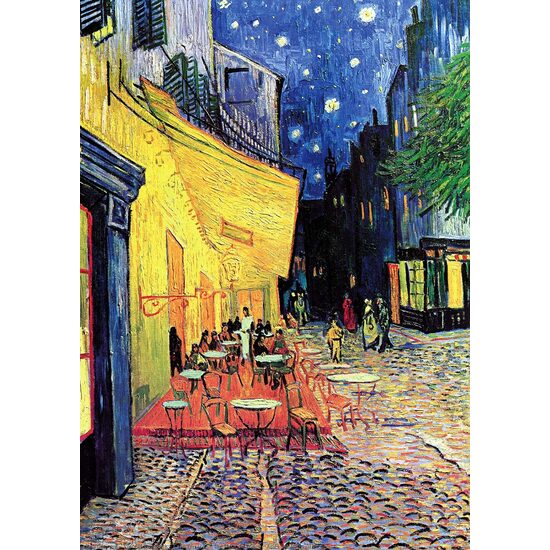 TinyPuzzle-Puzzle - Vincent Van Gogh: Caféterrasse bei Nacht, 99 Teile