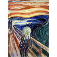 TinyPuzzle puzzle - Edvard Munch: L'Urlo, 99 pezzi