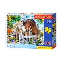 Puzzle Castorland - Beste Freunde, 100 Teile