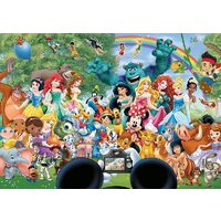 Puzzle Educa – Die wunderbare Welt von Disney II, 1000 Teile, inklusive Kleber