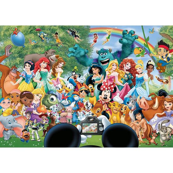 Puzzle Educa – Die wunderbare Welt von Disney II, 1000 Teile, inklusive Kleber